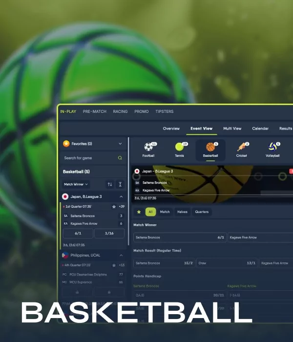 CopyBet basketball betting