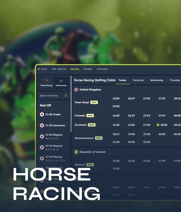 CopyBet horse racing betting